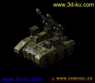 3D打印模型算是独一无二了(战斗坦克）的图片