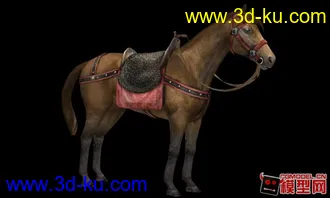 3D打印模型马的图片