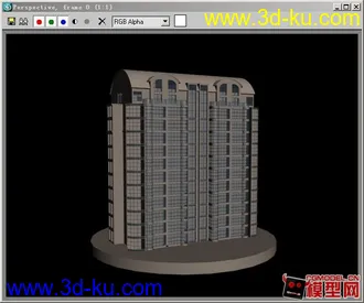 3D打印模型刚学3D，传几个住宅。。的图片