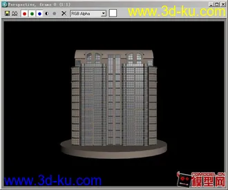 3D打印模型刚学3D，传几个住宅。。的图片