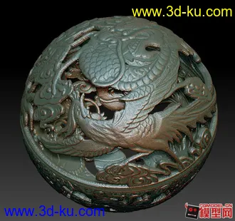3D打印模型龙凤珠的图片