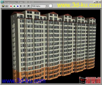 3D打印模型高层建筑的图片