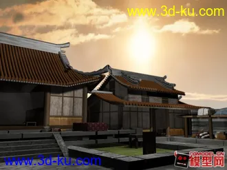 3D打印模型再来发个 临摹的建筑 场景,觉得合适的 顶顶啊的图片