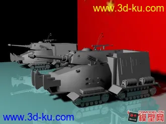 3D打印模型军事装甲车的图片