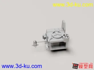 3D打印模型星际飞机场和人气房屋的图片