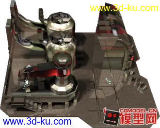 3D打印模型星际采矿动画车的图片