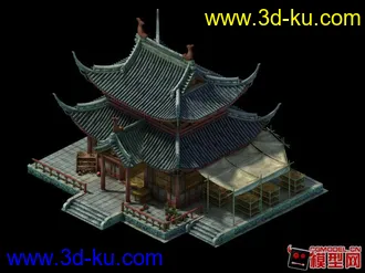 3D打印模型游戏主城药店的图片