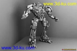 3D打印模型就想听你提的意见 骂我都可以！擎天柱的图片