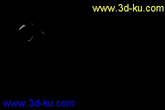 驼背鲸模型加骨骼动画的图片