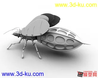 3D打印模型机械蜜蜂的图片