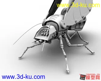 3D打印模型机械蜜蜂的图片