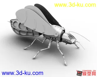 3D打印模型机械蜜蜂的图片