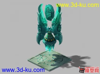 3D打印模型主城玉石的图片