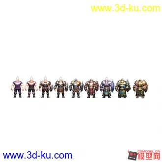 3D打印模型神魔大陆  材质没话说的图片