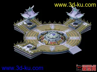 3D打印模型镜妖四方祭坛的图片