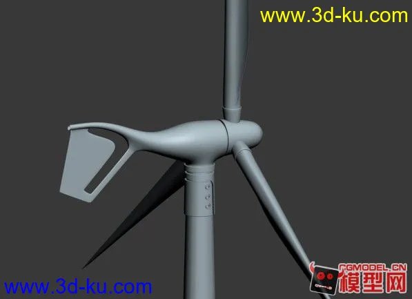 高精度风车（风力发电机）模型的图片1
