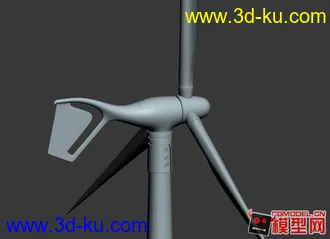 3D打印模型高精度风车（风力发电机）的图片