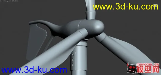 高精度风车（风力发电机）模型的图片2