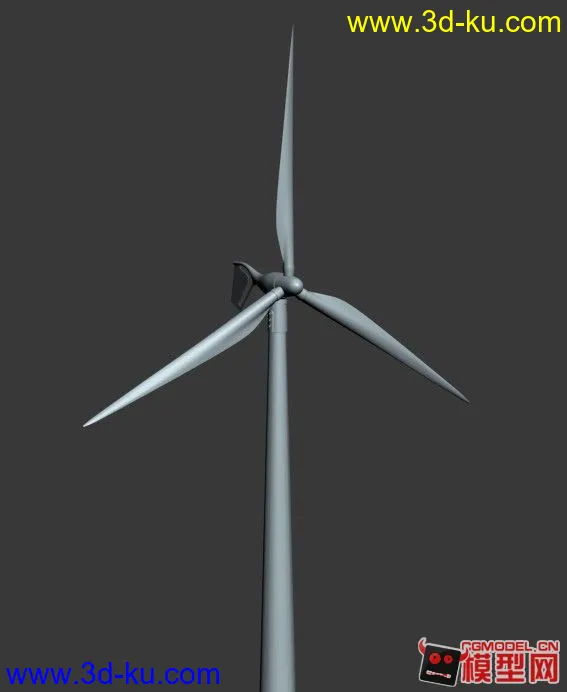 高精度风车（风力发电机）模型的图片3