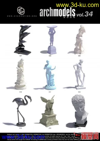 3D打印模型Evermotion Archmodels 34的图片