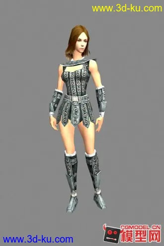 3D打印模型女战士的图片