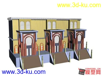 3D打印模型建筑的图片