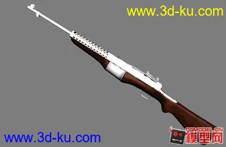 3D打印模型翰逊M1941半自动步枪的图片