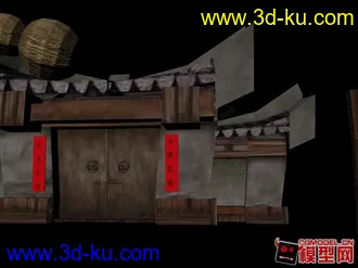 Q版藥局模型的图片