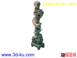 3D打印模型分享个龙柱的图片