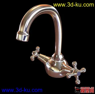 3D打印模型水龙头的图片