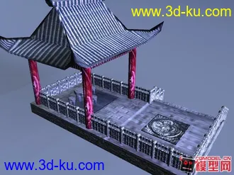 涼亭模型的图片