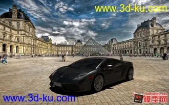 3D打印模型兰博基尼的图片