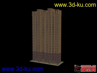 3D打印模型还是高层住宅的图片