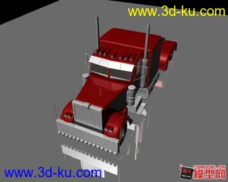 3D打印模型新手自制 擎天柱 的。。。。。。 车形态的图片