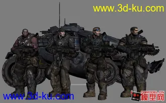 3D打印模型战争        机器四金刚的图片