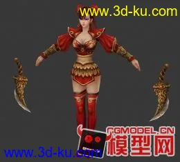 《御龙在天》5个女角色模型的图片