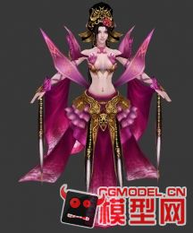 《御龙在天》5个女角色模型的图片3