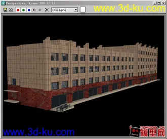 3D打印模型商业住宅一体的图片