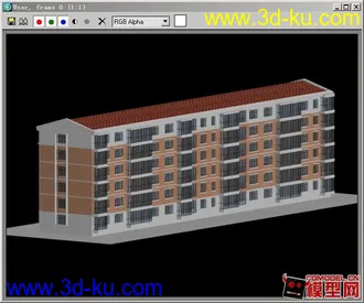 3D打印模型再来住宅的图片