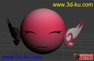 3D打印模型最近玩水浒Q传2，一时手痒做了个小吉小祥...的图片