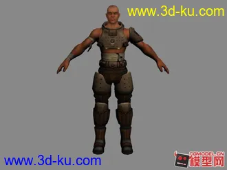 3D打印模型虚幻人物的图片