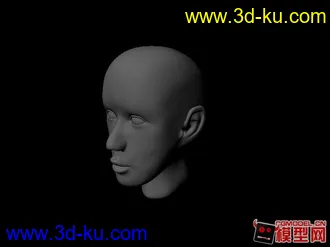 3D打印模型人头的图片