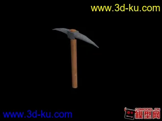 3D打印模型锄头的图片