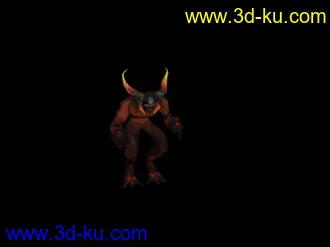 3D打印模型恶魔3种皮肤带动画的图片