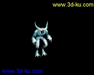 3D打印模型恶魔3种皮肤带动画的图片