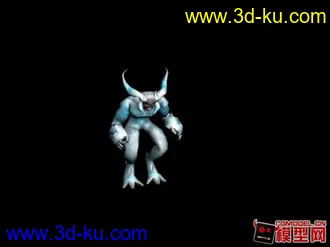 3D打印模型恶魔3种皮肤带动画的图片