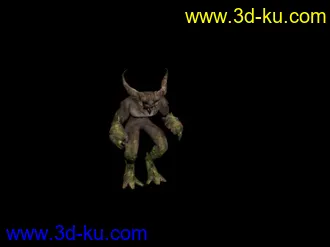 3D打印模型恶魔3种皮肤带动画的图片