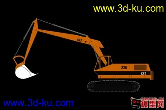 3D打印模型工地專用_挖土機的图片