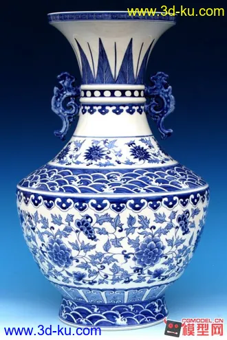 3D打印模型青花瓷的图片