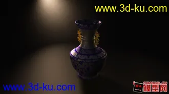 3D打印模型青花瓷的图片